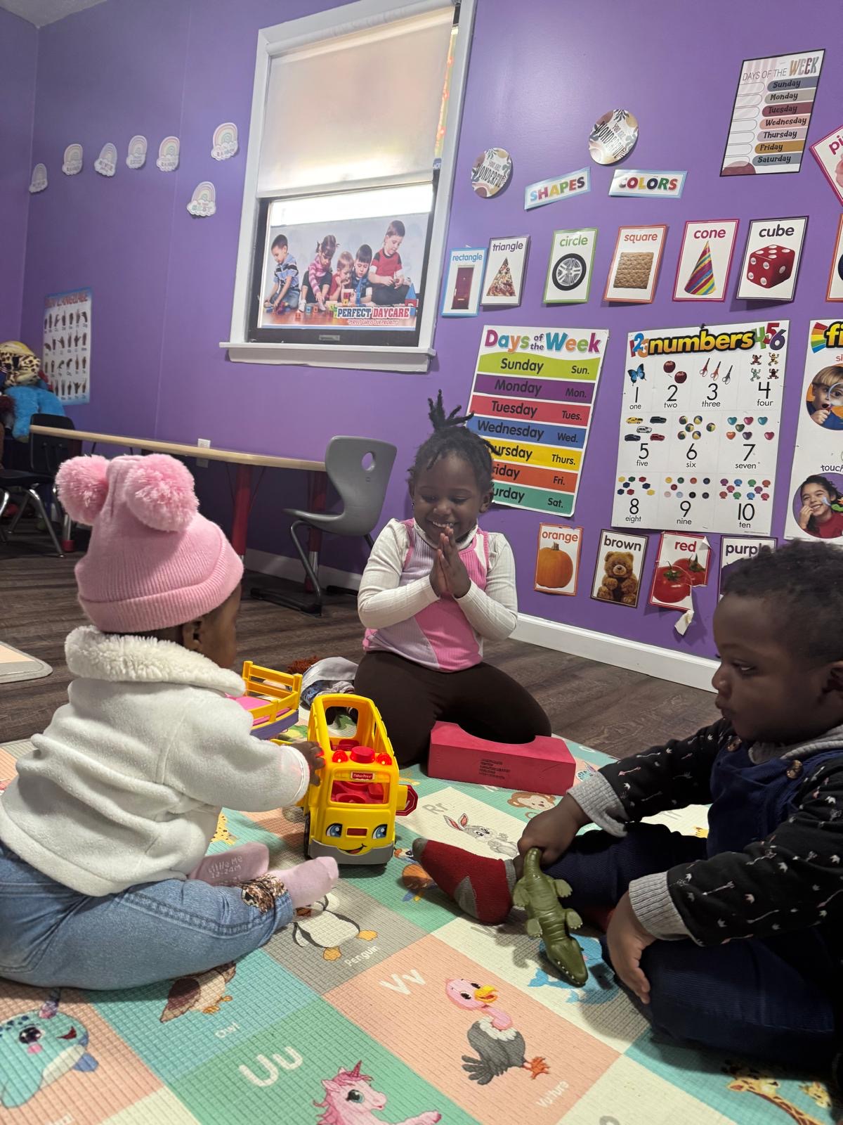 Playtime in our learning center