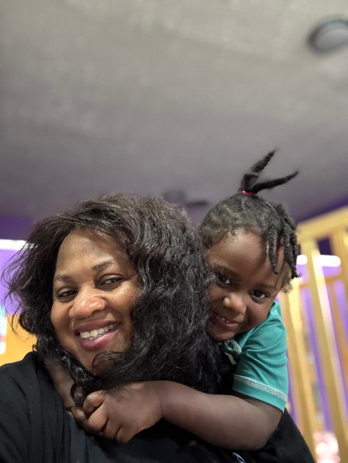 Caregiver with child